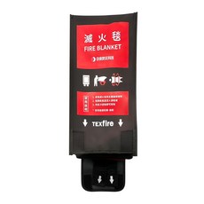 中保防災科技 TEXfire滅火毯, 黑色, 1條