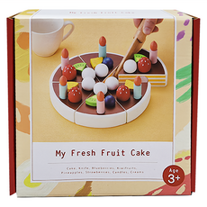 Ed.Inter 我的第一個生日蛋糕 木製玩具 角色扮演遊戲, ED-826133, 1組