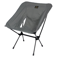 OWL CAMP 素色標準椅, 500D尼龍, 7075航空鋁合金支架, 耐重120kg, 灰色, 1個