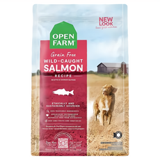 OPEN FARM 自然農選 全齡犬 無穀寵糧, 野撈鮮鮭魚, 1.81kg, 1袋