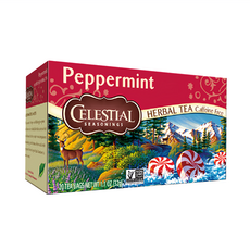 CELESTIAL SEASONINGS 詩尚草本 薄荷茶 無咖啡因草本茶, 1.6g, 20包, 1盒