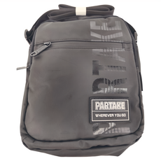 PARTAKE 防水直式側背包 - 黑色, 25 x 20 x 7cm