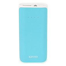 KINYO 行動電源 110g 96 x 45 x 22mm, KPB-1200, 藍色