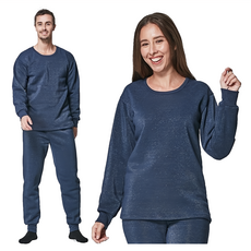 MI MI LEO 保暖刷毛居家上衣/保暖衣/發熱衣