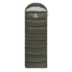 Naturehike 挪客 全關式保溫睡袋, 墨綠, 1個