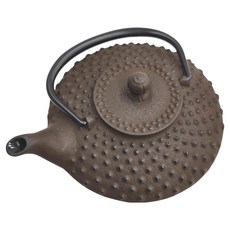 IWACHU 岩鑄 燗瓶平アラレ13001, 小茶色, 500ml, 1個