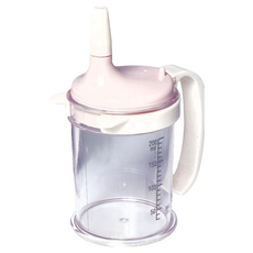 吸嘴先生 吸嘴杯套裝, 200ml, 耐熱材質杯子, E0265, 1組