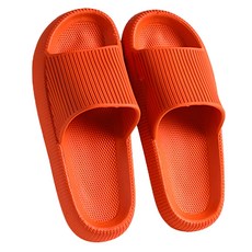 居家防滑拖鞋 橘色, 38~39, 2雙