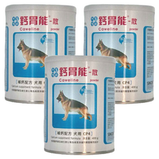 SINGEN 信元發育寶 CP4鈣胃能 犬用 400g, 補鈣配方, 3罐