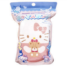 Sanrio 三麗鷗 Santan 卡通沐浴海綿, Hello Kitty, 1個