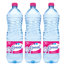 Contrex 礦翠天然礦泉水，富含鎂鉀多種礦物質, 1.5L, 3瓶