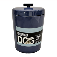 WETNoZ 點心罐 獨特矽膠密封設計, 藍色, 1個