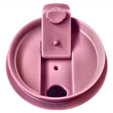 HYDY 兩用隨行杯 扣蓋式防護杯蓋 耐熱140°C, 玫瑰, 1個