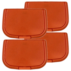 西松屋 Smart Angel 彈蓋式溼巾便利蓋 輕輕按壓即可打開蓋子 簡單便利, 4個