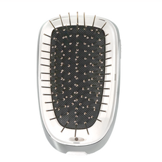 PRINCESS 荷蘭公主 負離子電動按摩梳, 高濃度負離子, 音波振動, 彈性氣墊, 圓潤梳齒, 529432, 白色