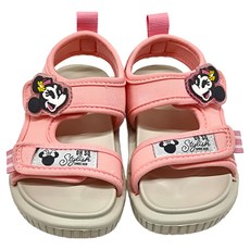 BORUI 柏睿鞋業 兒童款 米妮立體織帶造型休閒涼鞋