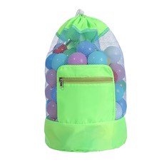 多功能總大方形網袋 48 X 24cm, 綠色