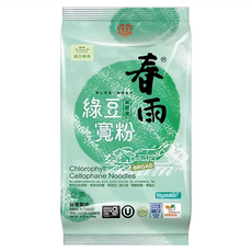 龍口 春雨綠豆寬粉，不含防腐劑，無膽固醇，全素, 120g, 1包