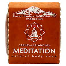 BOUNTY HIMALAYA 冥想淨化護膚養髮皂, 穩定心緒 恢復肌膚彈性 減緩肌膚問題, 100g, 1個