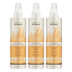 natural look HAIRFOOD 密集原維生素護理 護髮液, 適用於乾燥、燙髮或染髮, 角蛋白活性植物萃取物, 250ml, 3瓶