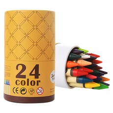 Joan Miro BabyRoo 可水洗彩色蠟筆套裝 堅固耐用 不易折斷, 24色, 1組