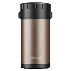 Felsted 菲仕德 多層316不鏽鋼便當盒 4層飯盒 3.2L, 1個, 沙漠金