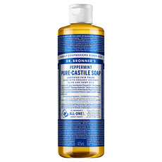 Dr.Bronner's 布朗博士 清爽潔膚露 薄荷, 475ml, 1瓶