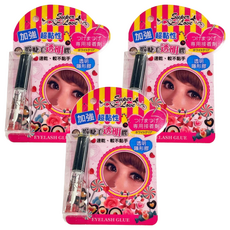 Super Love 超黏性假睫毛膠 速乾不黏手, 透明, 3瓶