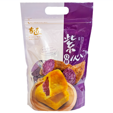 古道 紫心Q餅，台灣風味點心, 280g, 1袋