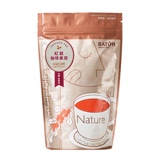 SATUR 薩圖爾 紅翡咖啡果茶三角立體茶包, 10g, 10包, 1袋