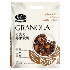 馬玉山 巧克力莓果穀脆, 200g, 1袋