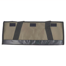 SELPA 露營工具收納箱 42 x 16 x 16.5cm 1kg, 黑色 + 棕色, 1個