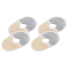 MARUKAN 可愛飲水器濾棉 活性碳 離子交換樹脂, 4個