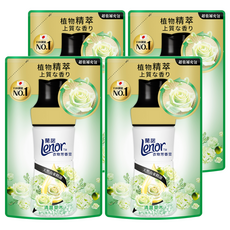 Lenor 蘭諾 衣物芳香豆 清晨草木 補充包, 440ml, 4包