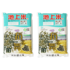 池上多力米 稻之舞 一等米, 台灣台東產, 1.5kg, 2包