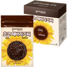 gomgom 葵花子巧克力 12包裝, 600g, 1盒