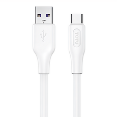 TOTU 拓途 CB-4系列 USB-Type-C 充電線 PVC材質 5A/25W Max, 1m, 白色, 1條