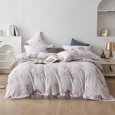 J-bedtime 床寢時光 萊賽爾天柔絲花款美式枕套