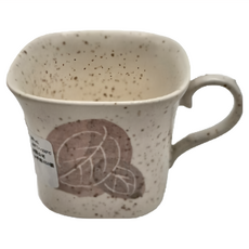 若葉梨地杯皿組，陶瓷材質，180mL容量，適用溫度-30°C~100°C, 單色, 1個