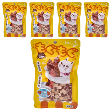 貓吃魚 鱈魚夾心燒 貓零食 40g*5包 新鮮食材 台灣製造, 新鮮雞肉