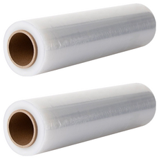 OJ 歐健膠品 PE高韌度伸縮膠膜 50cm x 200m, 透明色, 2個