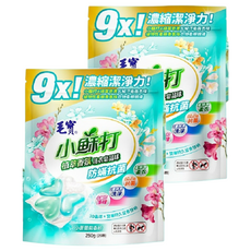 毛寶 小蘇打植萃香氛洗衣皂晶球 9倍濃縮潔淨力 10g, 25顆, 2袋