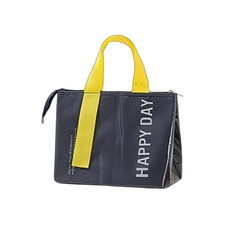 艾特叔叔 多巴胺時尚加厚防水保溫便當袋, 20 x 26.5 x 17cm, 灰色, 1個