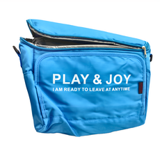 mohe 木暉居家 多功能保冰保溫收納袋 (旅行包 野餐包 露營包 車用掛包), 31 x 25 x 5cm, 藍色, 1個