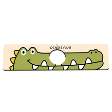 小麥購物 卡通水龍頭吸水墊, 鱷魚, 2個