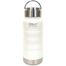 OSLO Outback 304不鏽鋼 亮面隨行杯 500ml, 白色, 1個