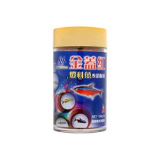 AQUAFUN 水之樂 金蓋紅燈科魚專用飼料, 130g, 1罐