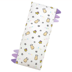 baa baa sheepz 抱抱羊 Bed-Time Buddy 安撫抱枕 95%竹纖維, 紫帽子, 23 x 53cm