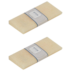 KEYTOSS 詰朵斯 NEST 激爽 超粗感沐浴巾, 防霉抗菌 無毒無臭, 人體工學三度空間柔感設計, 深層清潔去除角質, 100%台灣製造, 單色, 2條, 1個