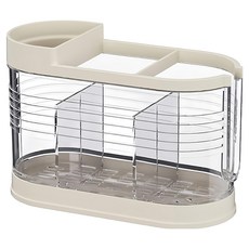 小麥購物 筷子收納盒 筷架款 L310, 奶油白, 1個